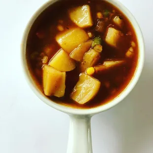 Beef and vegetable soup