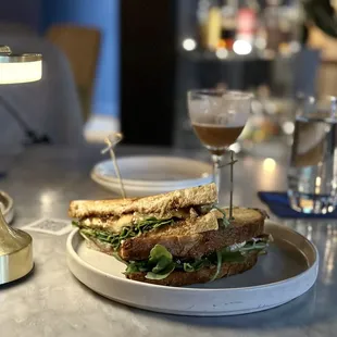 Brie and Fig grilled cheese