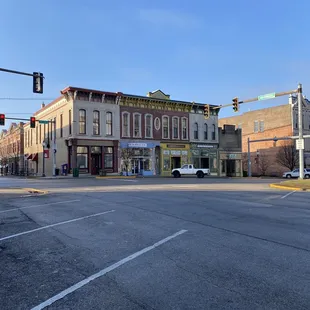 View across the street