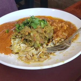 Tikka masala rice bowl