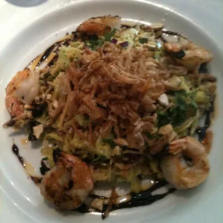 Grilled Prawn Sesame Noodle Salad