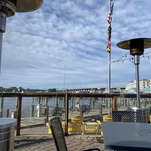 Views from outdoor seating