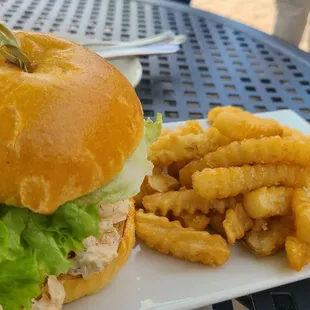 Seafood Club Sandwich