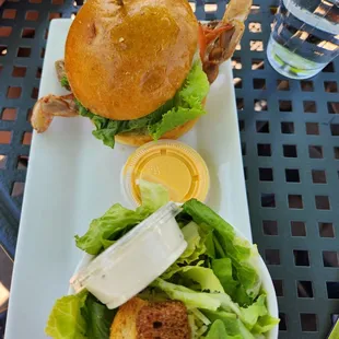 Soft Crab Sandwiches