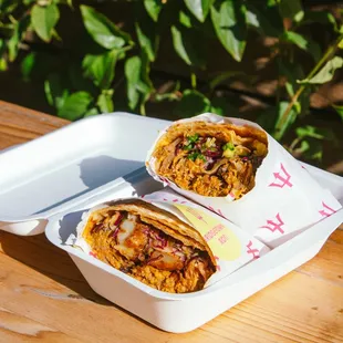 Red Pepper Goat Roti