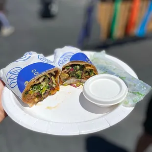 Red Pepper Goat Roti