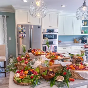 Tiered Grazing Table