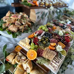 Charcuterie spread