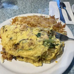 Salmon Omelet