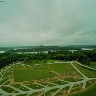 2018 Ariel view of the campground