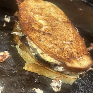 Smoked turkey melt