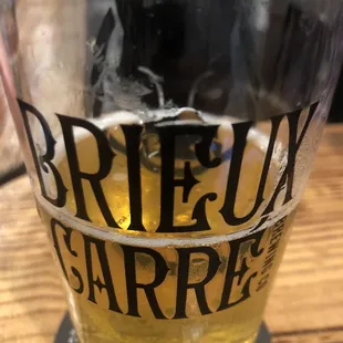 The amazing rice IPA that I forgot to take a picture of until I drank half of it