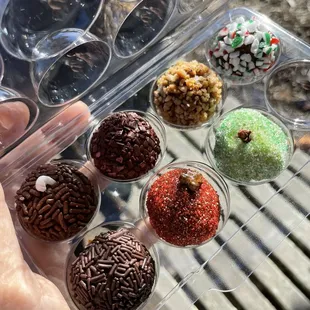 Holiday set of 8 for $30, picked up at a holiday market!