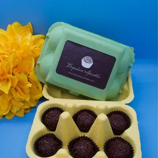 Easter Brigadeiro 6 units milk chocolate