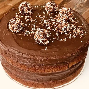Brigadeiro cake from Brigadeiro Sprinkes