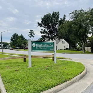 Park sign