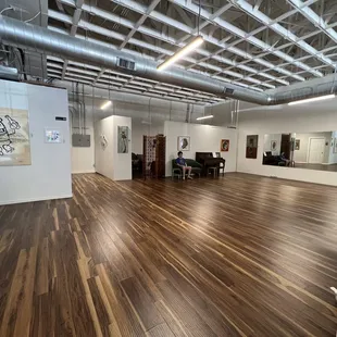 Looks to be a dance floor ?