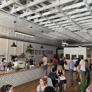 Inside Bright Coffee