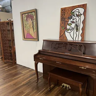 More art and piano for sale.