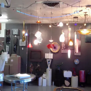 Inside the store check out our contemporary lighting!