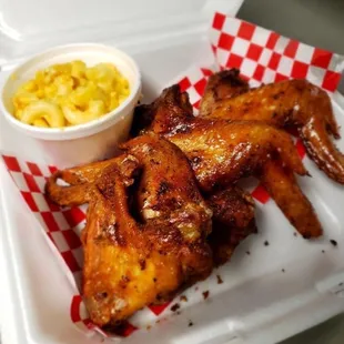 grilled chicken with macaroni and cheese