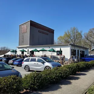 cars parked in a parking lot