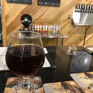 Bright Stone barley wine.