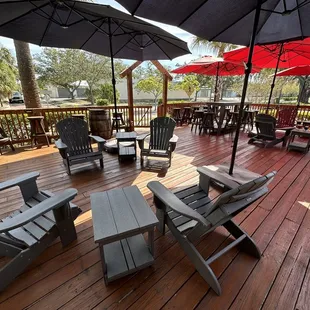 I love their outdoor patio!