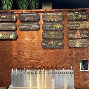 Tap list