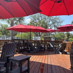 Not yet packed deck
