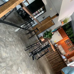 Inside