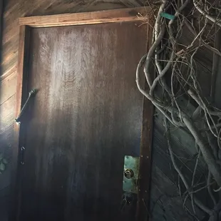 Hidden door into where you order.