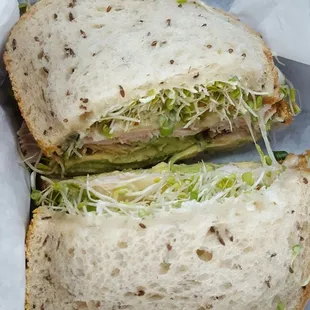 Warm Annie with added turkey