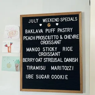 July 2024 Specials