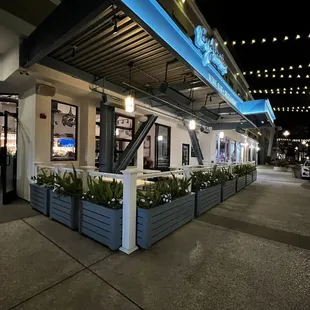 Outside patio