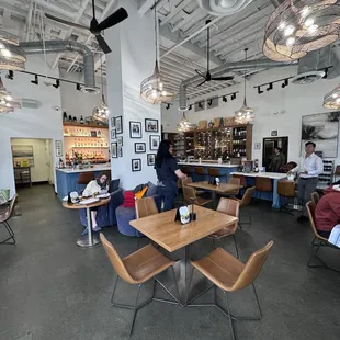 Dining and bar area