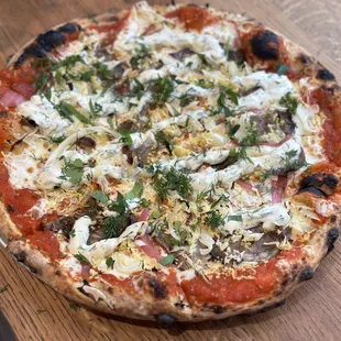 The &quot;I Love Lamb&quot; Pizza