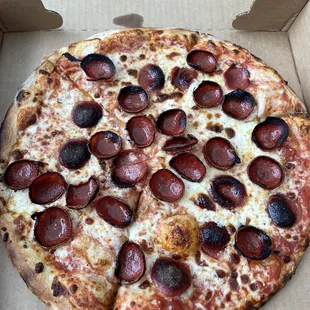 Pepperoni pizza