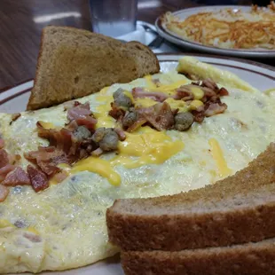 Meat Lovers Omelette