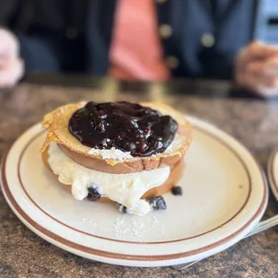 Blueberry Stuffed French Toast