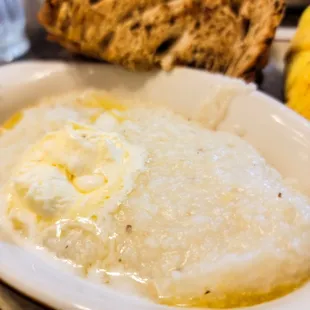 Grits and Rye toast