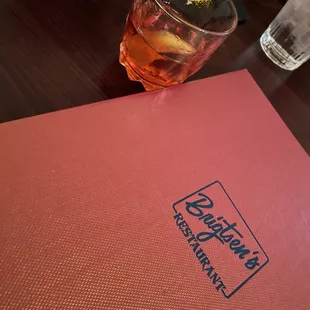 Duck fat sazerac