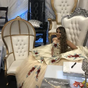 Our booth at the Quinceañera Expo