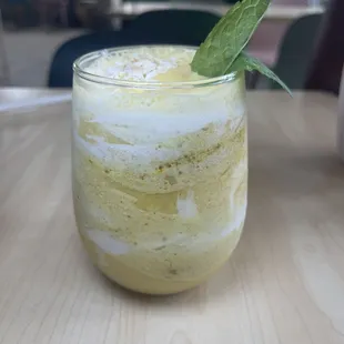 Golden colada smoothie