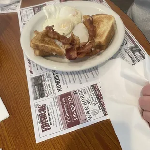 Eggs and bacon