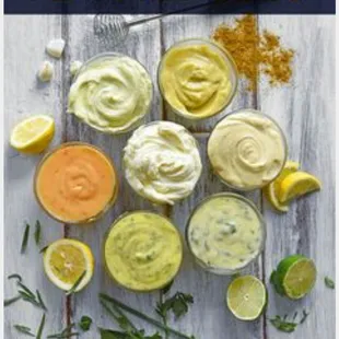 We have flavored mayonaise. Yum!