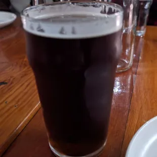 I ordered a red ale (from Kulshan)