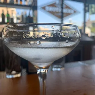An extraordinary martini by Nico.