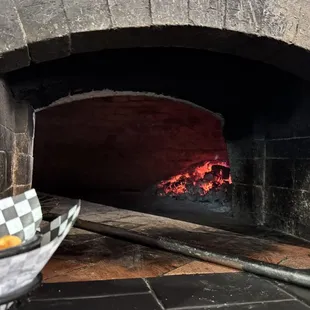 Hardwood only oven