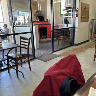 Brick oven room